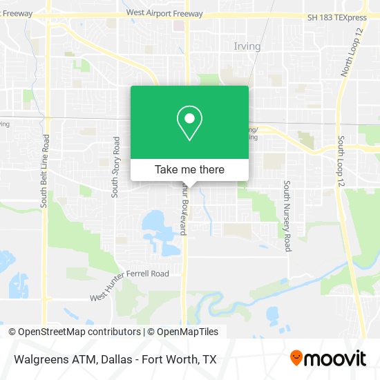 Walgreens ATM map