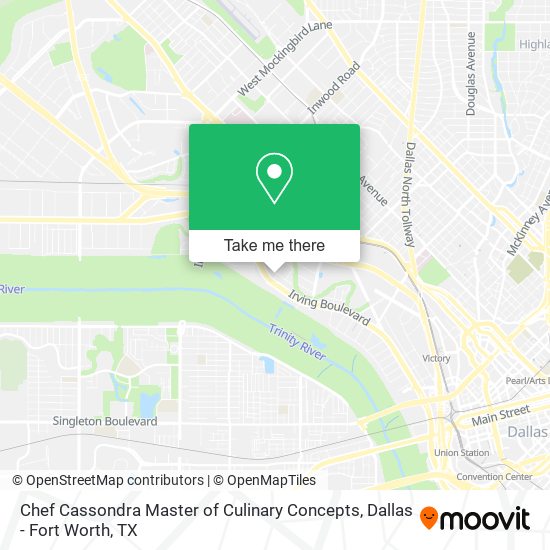 Chef Cassondra Master of Culinary Concepts map