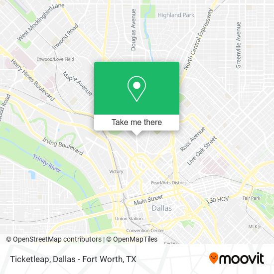 Ticketleap map