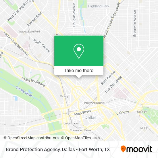 Brand Protection Agency map