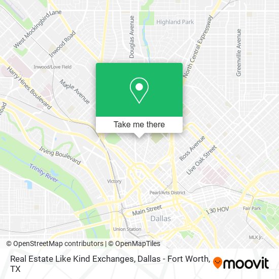 Mapa de Real Estate Like Kind Exchanges