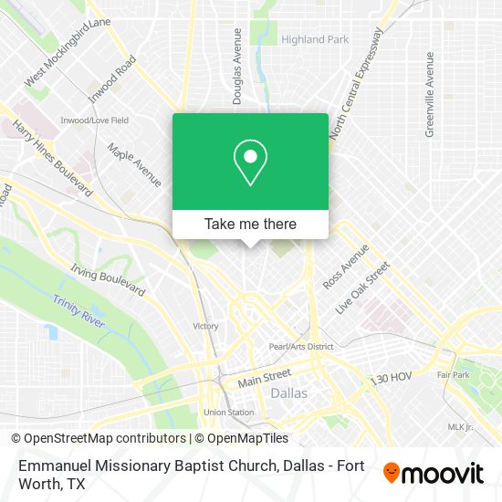 Mapa de Emmanuel Missionary Baptist Church