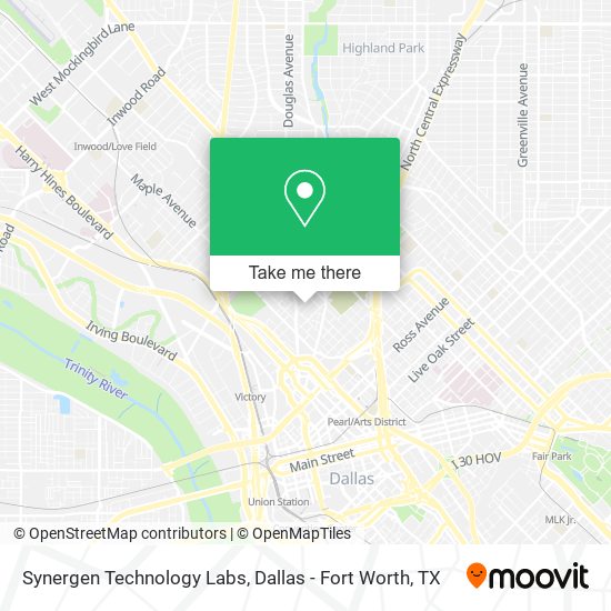 Synergen Technology Labs map