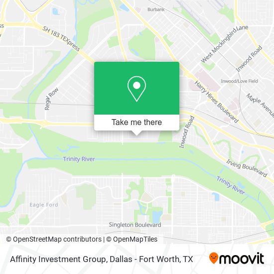 Affinity Investment Group map