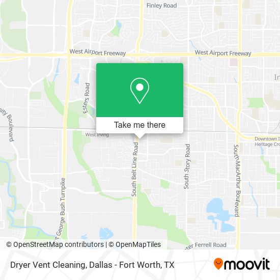 Dryer Vent Cleaning map