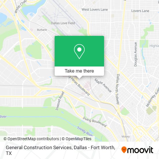 General Construction Services map