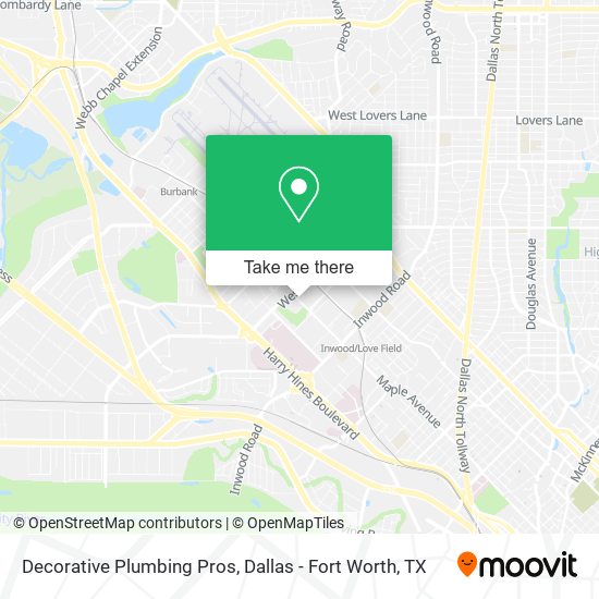 Mapa de Decorative Plumbing Pros