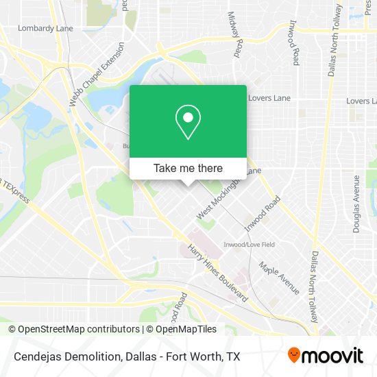 Mapa de Cendejas Demolition