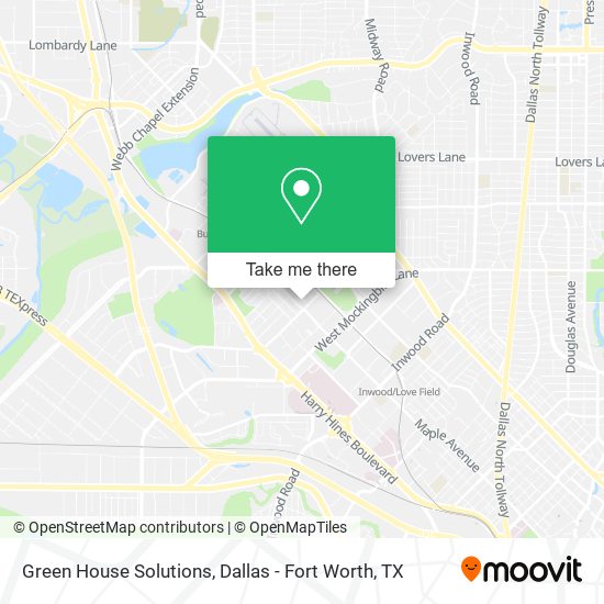 Mapa de Green House Solutions
