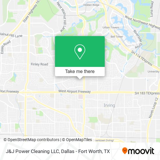 Mapa de J&J Power Cleaning LLC