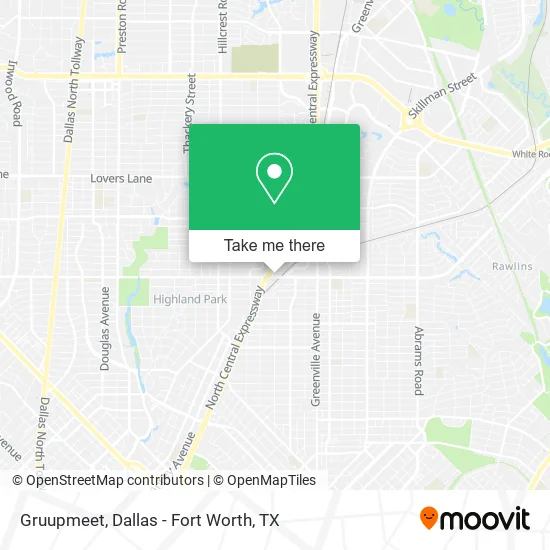 Gruupmeet map