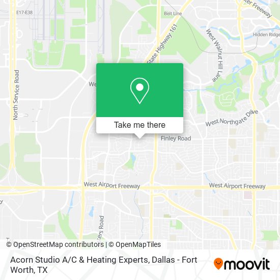 Mapa de Acorn Studio A / C & Heating Experts