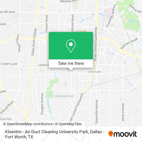 Kleentm - Air Duct Cleaning University Park map