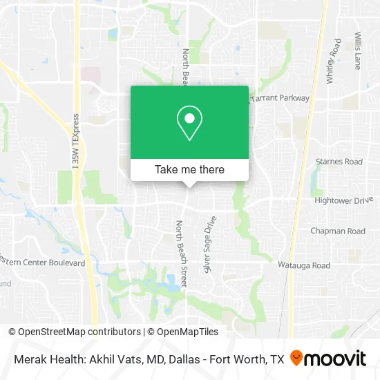 Mapa de Merak Health: Akhil Vats, MD