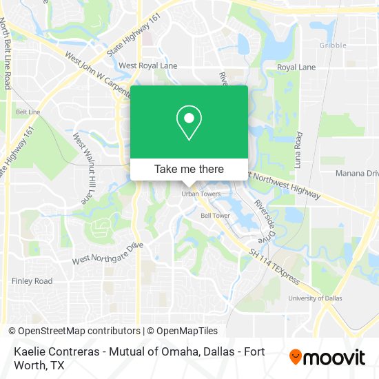 Kaelie Contreras - Mutual of Omaha map