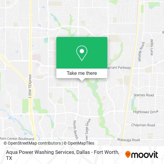 Mapa de Aqua Power Washing Services