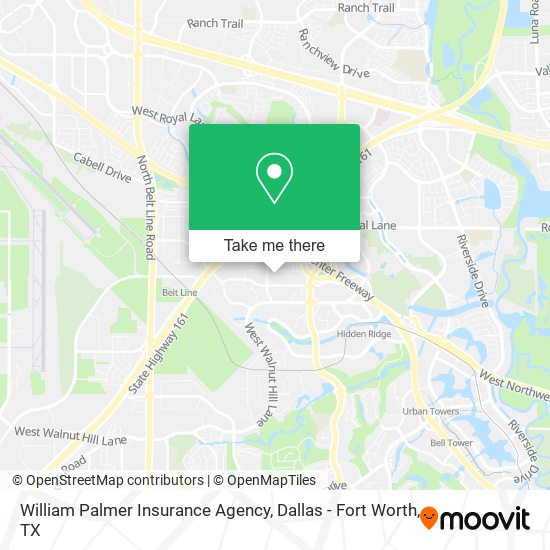 Mapa de William Palmer Insurance Agency