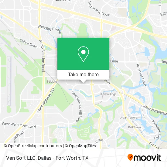 Ven Soft LLC map
