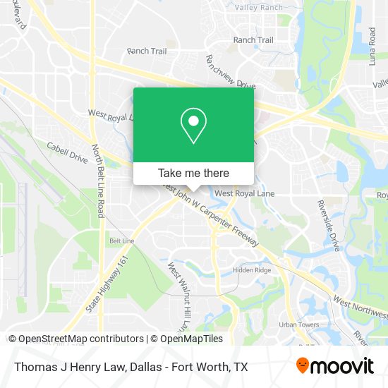 Thomas J Henry Law map