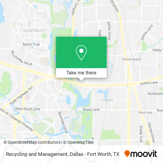 Recycling and Management map