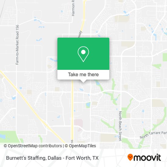 Burnett's Staffing map