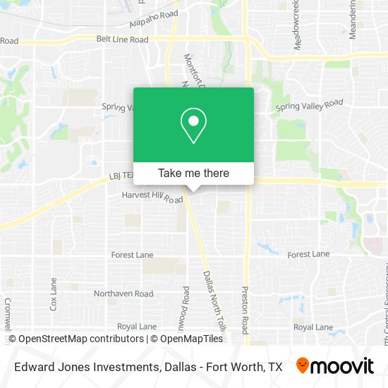 Edward Jones Investments map