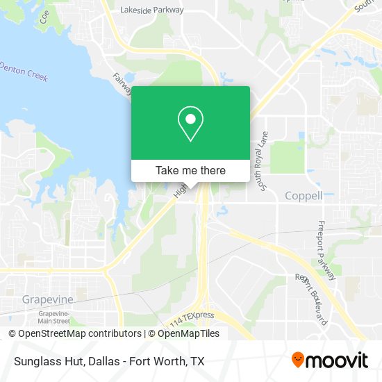 Sunglass Hut map