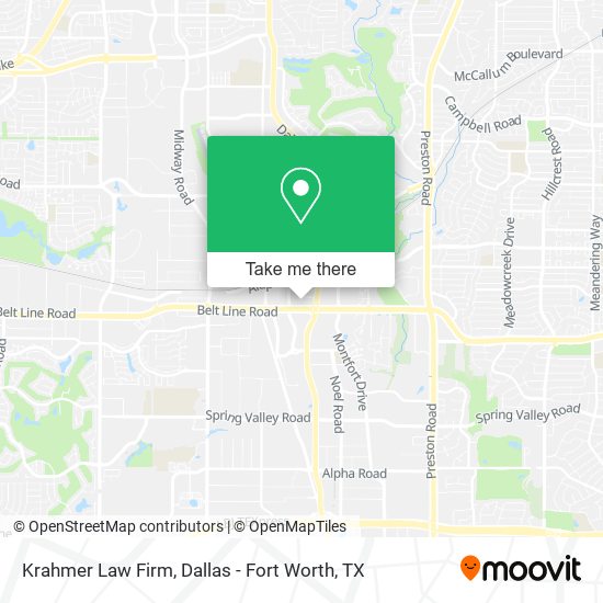 Krahmer Law Firm map