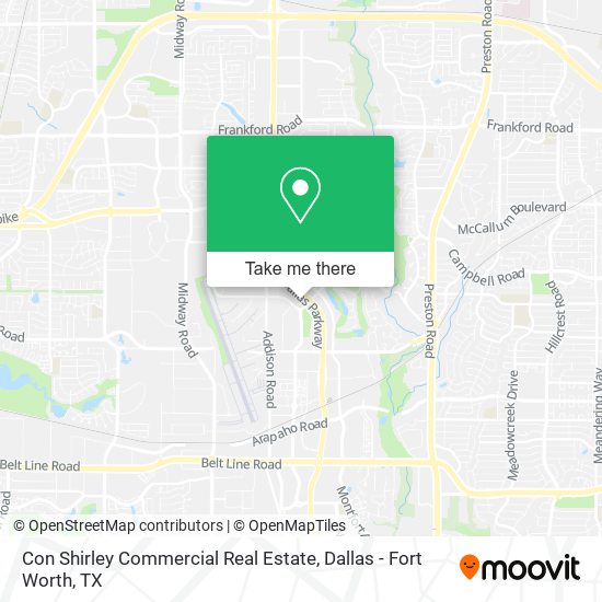 Mapa de Con Shirley Commercial Real Estate
