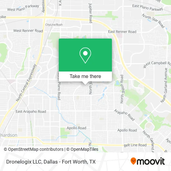 Dronelogix LLC map