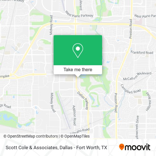 Scott Cole & Associates map
