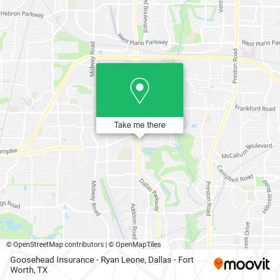 Goosehead Insurance - Ryan Leone map