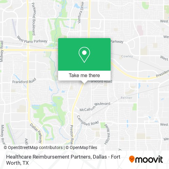 Mapa de Healthcare Reimbursement Partners
