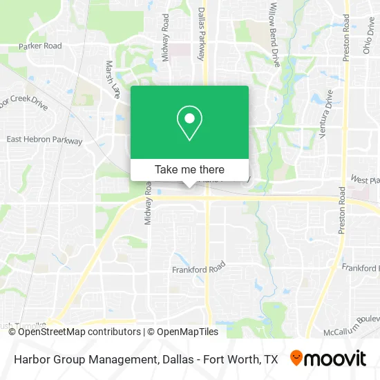 Harbor Group Management map