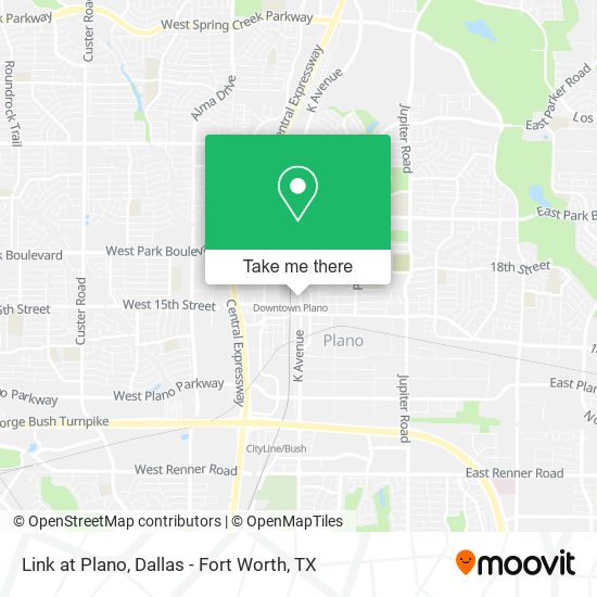 Mapa de Link at Plano