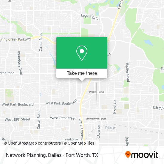 Network Planning map