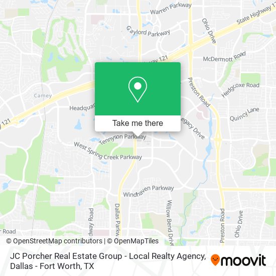JC Porcher Real Estate Group - Local Realty Agency map