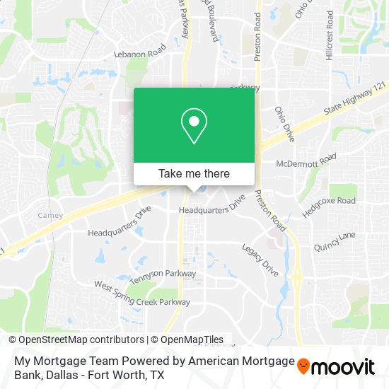 My Mortgage Team Powered by American Mortgage Bank map