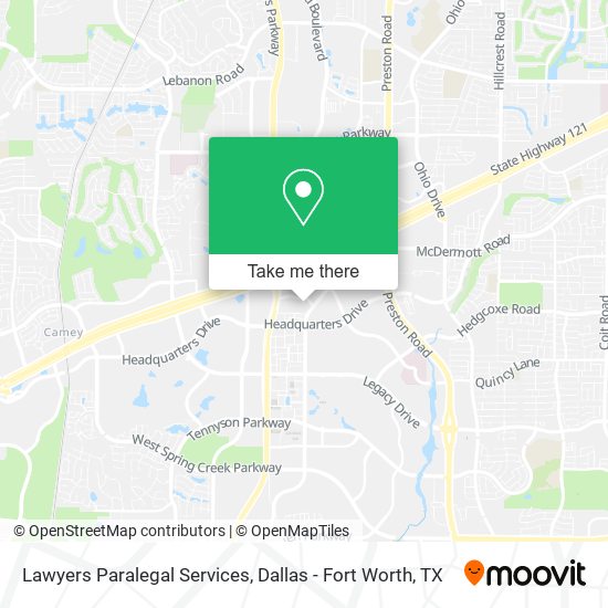 Lawyers Paralegal Services map