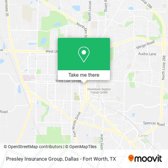 Presley Insurance Group map