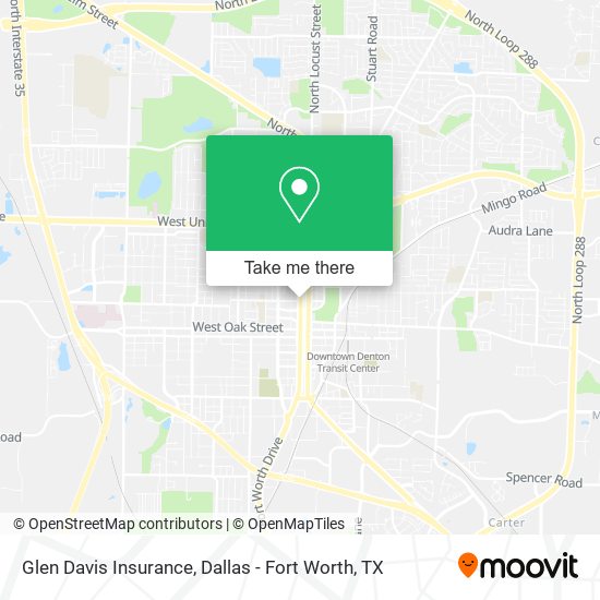 Glen Davis Insurance map