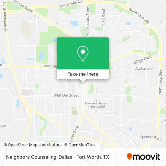 Neighbors Counseling map