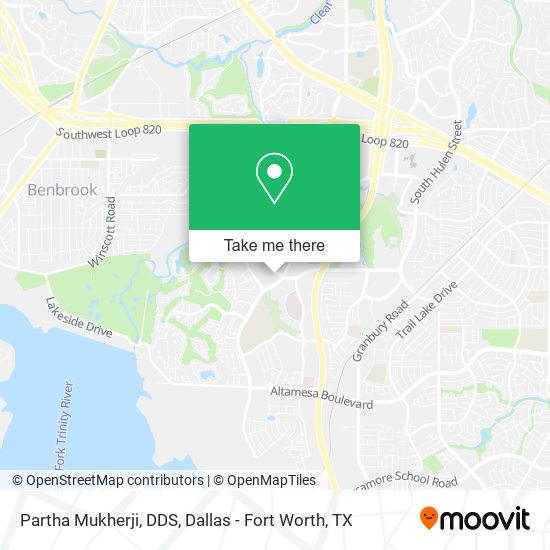 Partha Mukherji, DDS map