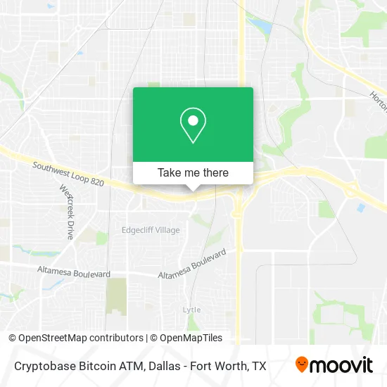 Cryptobase Bitcoin ATM map