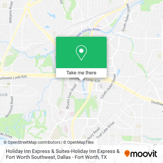 Mapa de Holiday Inn Express & Suites-Holiday Inn Express & Fort Worth Southwest