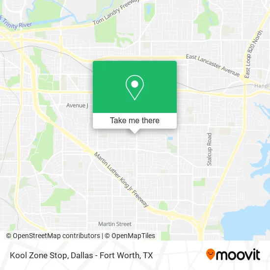 Mapa de Kool Zone Stop