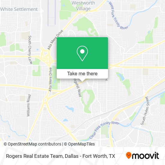 Rogers Real Estate Team map