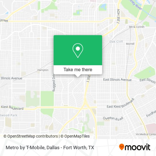 Metro by T-Mobile map