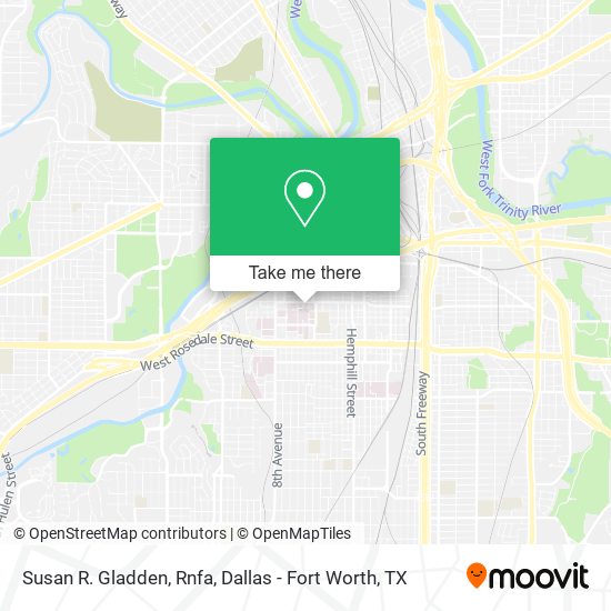 Mapa de Susan R. Gladden, Rnfa