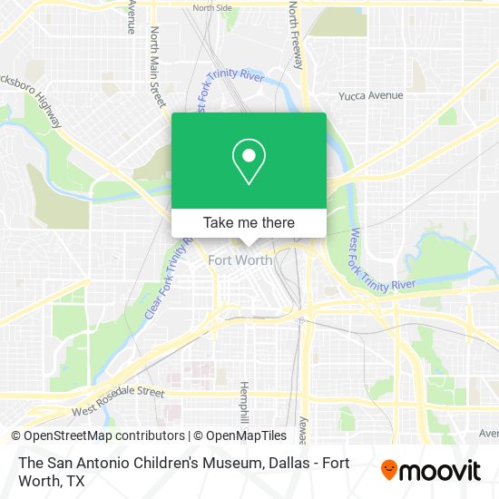 Mapa de The San Antonio Children's Museum